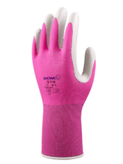 Carded Showa 370 Floreo Glove Pink