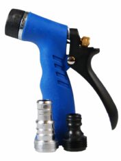 Dairy Jet Spray Gun Blue with Hose Tail