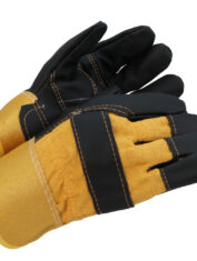 Heavy Duty Black and Yellow Rigger Glove