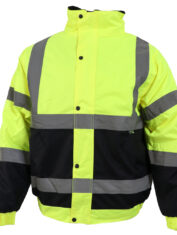 Hi Viz 2 Tone Bomber Jacket