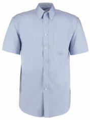 KK109 Kustom Kit Shirt Short Sleeve Light Blue