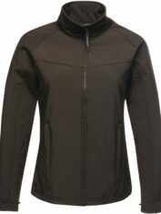 Womens Uproar Softshell Jacket Black