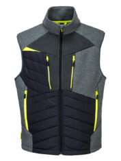 DX470 Hybrid Baffle Bodywarmer Metal Grey