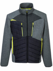 DX471 Hybrid Baffle Jacket Metal Grey